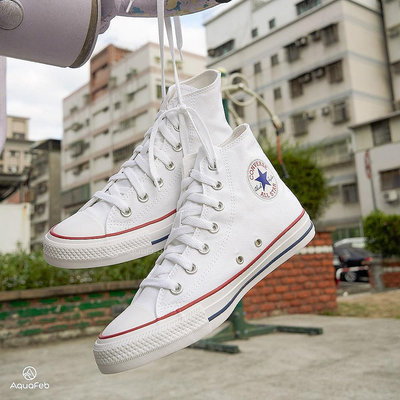 Converse Chuck Taylor All Star 基本款 白色 高筒 白高 帆布 男女 M7650C