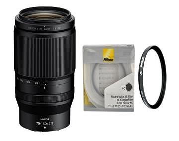【贈原廠保護鏡】 Nikon Z 70-180mm  f/2.8 望遠變焦鏡頭 Z接環 輕巧大三元 僅795g《公司貨》