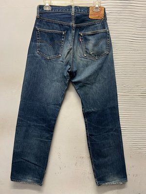 美國製LVC 555廠LEVIS 501 XX/31腰1999年製BIG E`直筒赤耳布邊牛仔褲