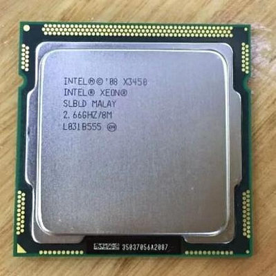 【現貨】Intel Xeon X3450 2.66G/ 8M 4C8T 模擬8核 QS正顯版 i7-860