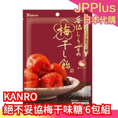 【六包組】日本製 KANRO 絕不妥協梅干味糖 65g 日本國產梅子 梅子糖 酸梅糖 ❤JP
