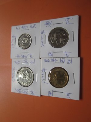 巴拿馬+澳門+烏拉圭+馬來西亞=錢幣共4枚
