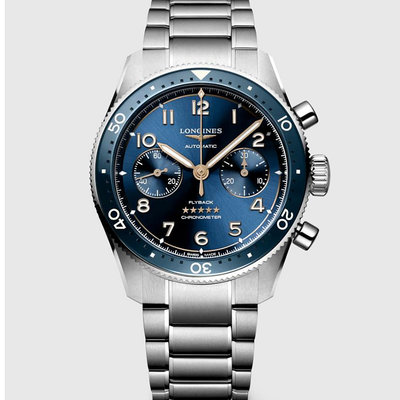 預購 LONGINES SPIRIT FLYBACK  L38214936 42mm 浪琴錶 機械錶 手錶 先行者系列