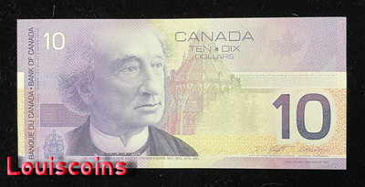 【Louis Coins】B401-CANADA-2000-2004加拿大鈔票- 10 dollars
