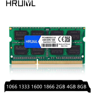 熱賣 HRUIYL DDR3 8GB 4GB 2GB 內存 DDR3L 4G 8G 2G 1066mhz 1333mhz新品 促銷