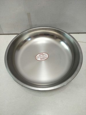 蒸架 蒸盤 菜盤 淺盤 不鏽鋼盤 304(18-8)不鏽鋼10人(台灣製造)