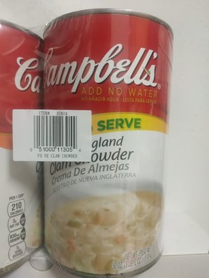 Campbell's新英倫蛤蜊濃湯