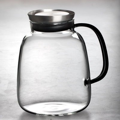 涼水壺大容量耐熱玻璃泡茶壺家用耐高溫冷水壺花茶水壺 促銷