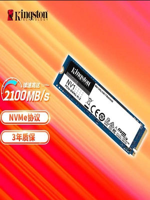 金士頓NV系列SSD固態硬碟NVMe M.2 SNV2S/250G/500G/1000G/2000G
