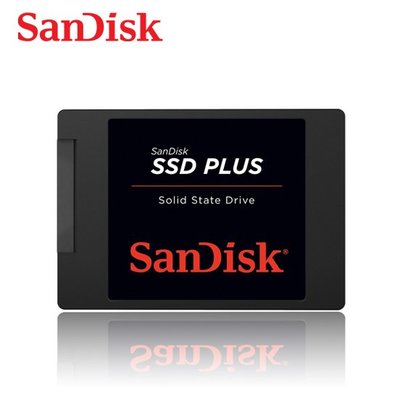 含稅 SanDisk 240G SSD PLUS 2.5吋 固態硬碟 盒裝保固公司貨(SD-SSD-240G)