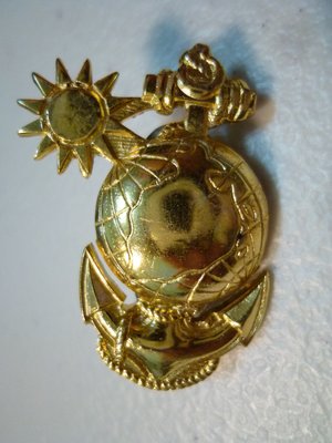 180829~海軍陸戰隊~適用(本項目一律免運費~貴金屬)紀念章~帽徽