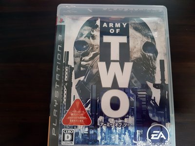 PS3 無間特攻 Army of Two ( 罕見純日版 )