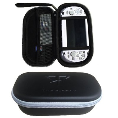 適用於 Sony PS Vita PSV 1000 PSV 2000 黑色硬質保護便攜包保護袋 EVA 保護袋 PSV 收納包