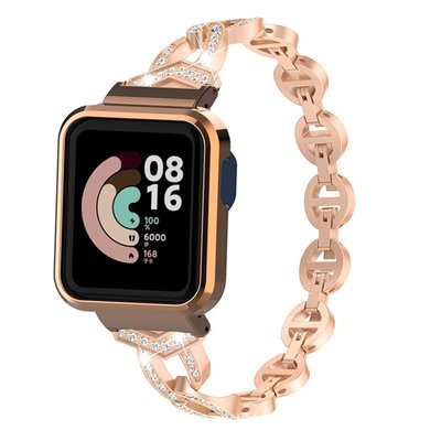輕奢風 品牌鑲鑽款錶帶 適用 Redmi手錶2Lite / Redmi Watch 2 Lite / 小米手錶超值版