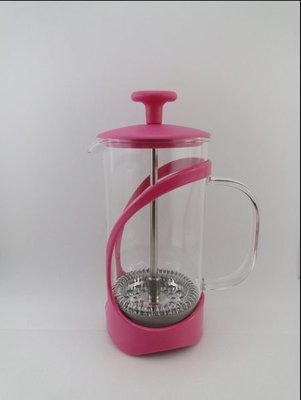 南美龐老爹咖啡 法式 濾壓壺 羅蘋壺 沖壺器 花茶壺 奶泡器 300ML 2人份 玻璃把手 台玻製造