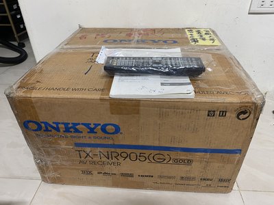 ONKYO TX NR 905 收音/環繞擴大機11.2  3D 藍光擴大機 有原廠遙控器 /中文說明書/箱子/日本製造