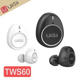 【風雅小舖】【UiiSii TWS60入耳式智能觸控無線藍牙5.0耳機】HiFi級動圈/智能觸控/IPX50級防水