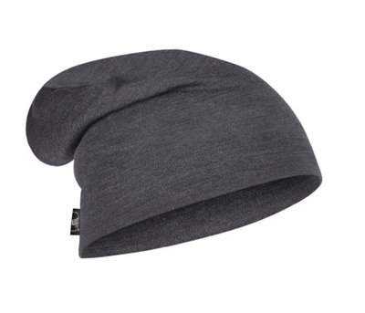 【BUFF】BF111170-937 西班牙魔術頭巾《耐寒》美麗諾羊毛精靈帽 都市灰 加厚保暖帽 MERINO