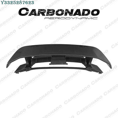 【熱賣精選】Carbonado 適用于保時捷911 991.2的TA版改裝碳纖維尾翼