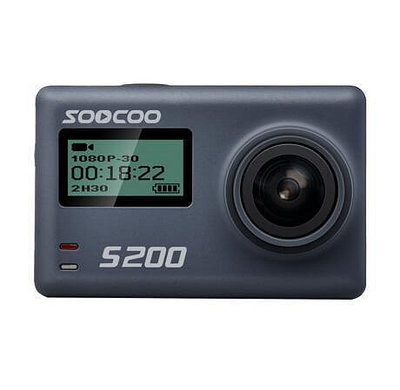 SOOCOO秀客 S200高清防水4K戶外運動相機 雙屏智慧聲控觸屏11731