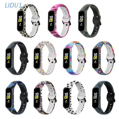 LIDU1 三星專用矽膠錶帶-Galaxy Fit 2 SM-R220手錶運動腕帶