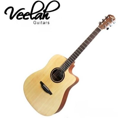Veelah吉他 V1-DC桶身/面單板/切角 V1DC 含原廠袋