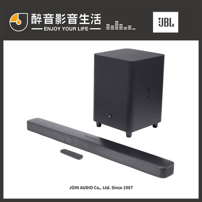 【醉音影音生活】美國 JBL Bar 5.1 Surround 5.1聲道家庭影音環繞喇叭/家庭劇院喇叭.台灣公司貨
