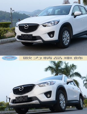 現貨熱銷-【易車汽配】馬自達 MAZDA CX-5前後護板 CX5前後護板 CX-5前後下護板 CX5前後下護板 不鏽