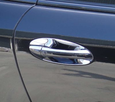《※金螃蟹※》賓士 BENZ R230 2002~2008年系列 鍍鉻 車門把手內襯 SL350 SL400 SL500