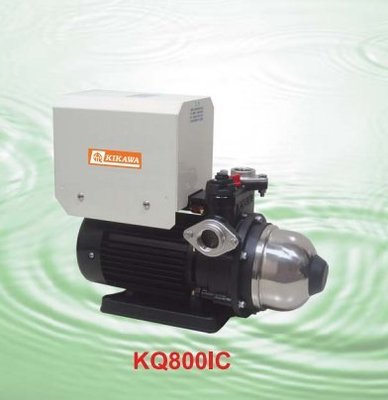 【川大泵浦】木川 KQ-800NIC 1HP 電腦變頻加壓機  超靜音 超省電 KQ800NIC (塑鋼型)