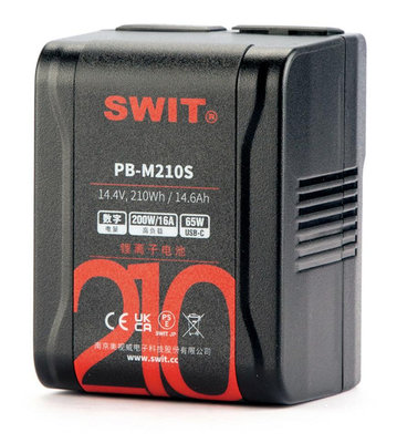 九晴天～SWIT PB-M210S v-lock 電池出租 (210W) 不單租