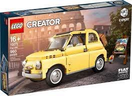 LEGO 樂高 FIAT 500 黃色
