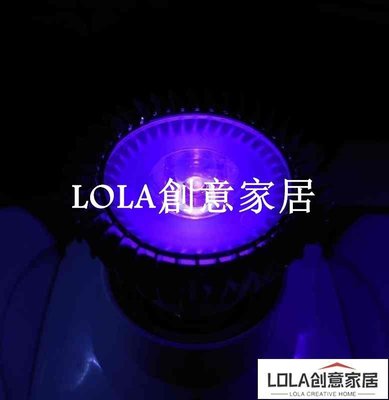 免運-【光力能LED燈坊】聚光型3W大功率LED螢光UV紫395nm~400nm海水珊瑚缸螢光補光燈