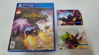 現貨 [電玩彗星]PS4 Jamestown+詹姆斯敦+ 2D直向飛機射擊遊戲 全球限量發行