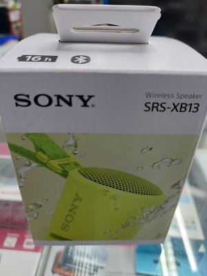 台灣公司貨 SONY srs-xb13 EXTRA BASS NFC藍芽重低音喇叭 可串聯 可免持通話 防水 綠  黑色現貨
