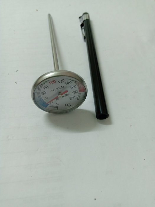 0~200度不銹鋼溫度計,探針長度12.5公分| Yahoo奇摩拍賣