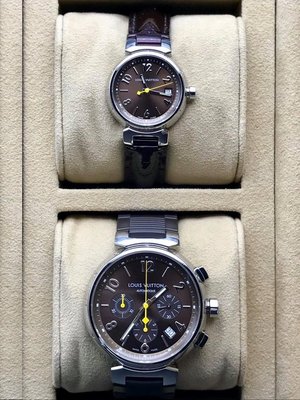 重序名錶 Louis Vuitton 路易威登 LV TAMBOUR系列 Q11211 Q1211計時腕錶 男女情人對錶