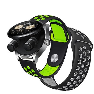 華為 Huawei WATCH Buds 智能錶帶橡膠替換手鍊的運動矽膠錶帶