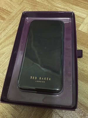 英國正品 Ted Baker 掀蓋式附鏡面手機保護套 Iphone6/6S可共用 4.7吋適用 黑色/玫瑰金