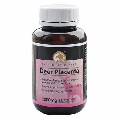 紐西蘭金維奇鹿胎素  Gold kiwi Deer Placenta 66粒 品質保證 正貨空運來台代購代買
