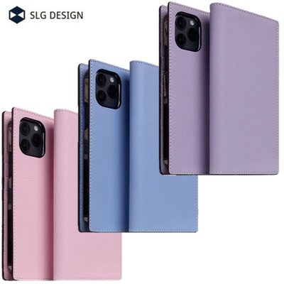頂級羊皮｜SLG Design iPhone 13 12/12 Pro (6.1吋) 法國精品款 側掀皮套 喵之隅