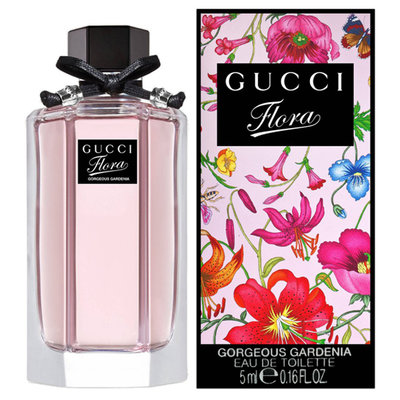 【妮蔻美妝】Gucci 梔子花 女性淡香水 5ML 小香 FLORA Gorgeous Gardenia