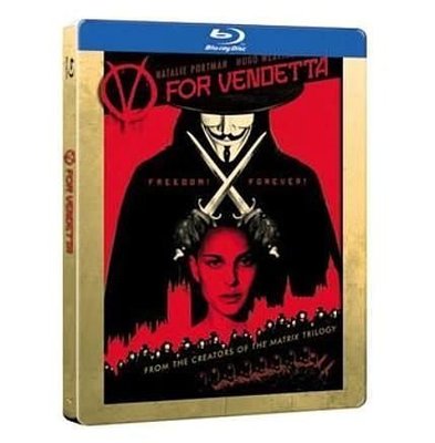 【BD藍光】V 怪客：限量鐵盒版V for Vendetta(英文字幕,TrueHD) - 星際大戰 娜塔莉波曼