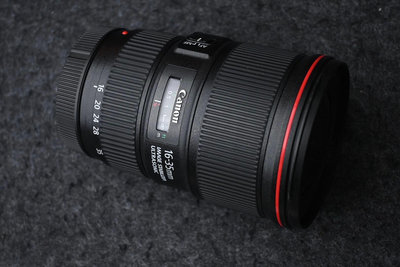 Canon 16-35mm f4L IS 無盒單 含前後蓋遮光罩 SN:118