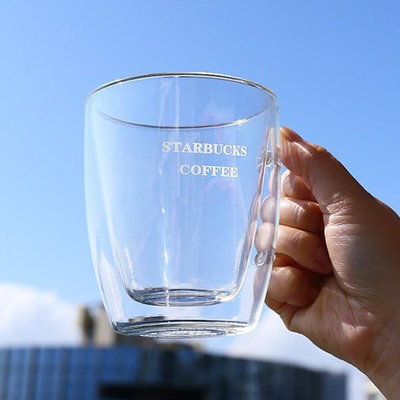 新品🚀🚀✨STARBUCKS星巴K馬克杯 限量版水杯 海王女神杯 雙層加厚透明玻璃杯 帶蓋玻璃咖啡杯 牛奶杯 果汁杯