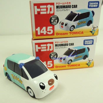 日本帶回 TOMY TOMICA 145 合金多夢美幻小汽車神奇寶貝 水水獺車 ~小太陽日本精品