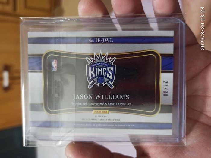 格安即決 Jason WILLIAMS（ジェイウィル）☆Auto+Jersey Williams SET