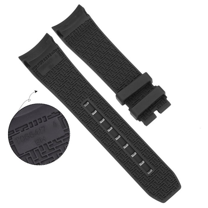 歐韓新品館得微橡膠手錶帶男代用天梭海星系列潛水 T066.417.17.057.00 23mm | Yahoo奇摩拍賣