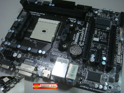 技嘉 GA-F2A55M-HD2 FM2腳位 內建顯示 AMD A55晶片組 2組DDR3 4組SATA 多重三螢幕輸出