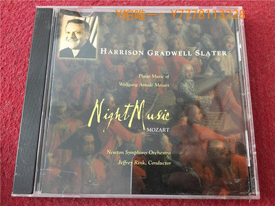 唱片CDNIGHT MUSIC MOZART HARRISON GRADWELL SLATER OM版拆封 T18346